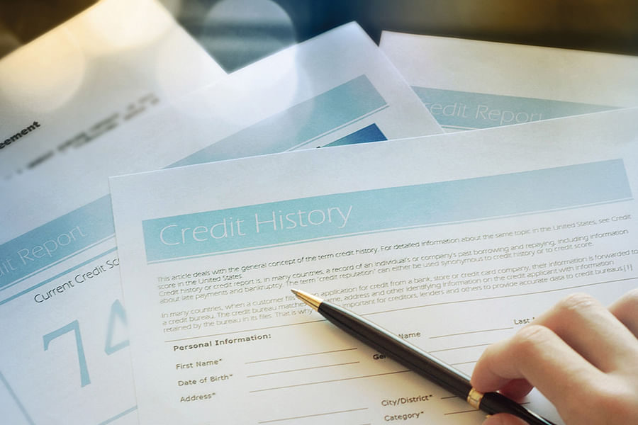 credit report payment history