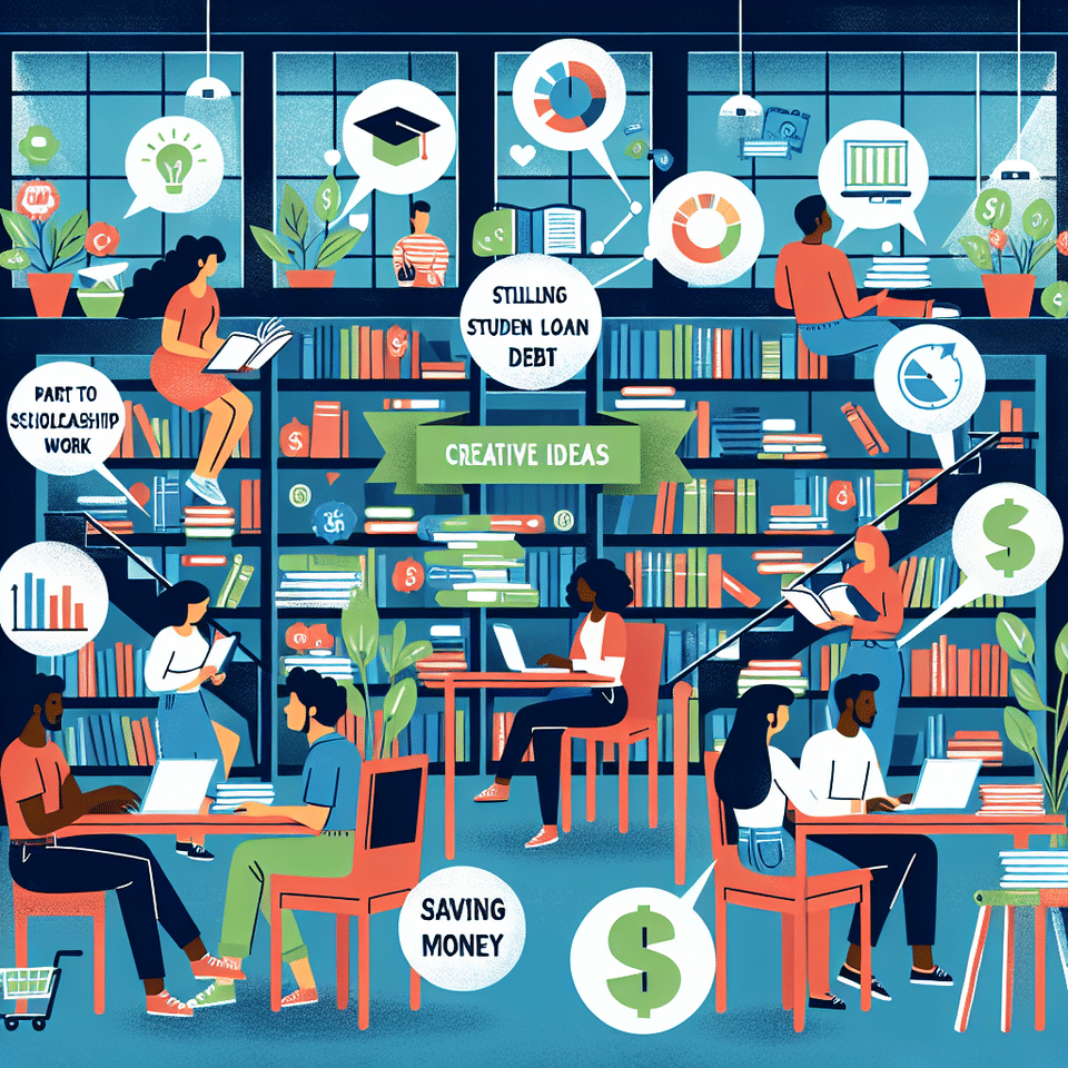 Creative Ways to Tackle Student Loan Debt While Still in School