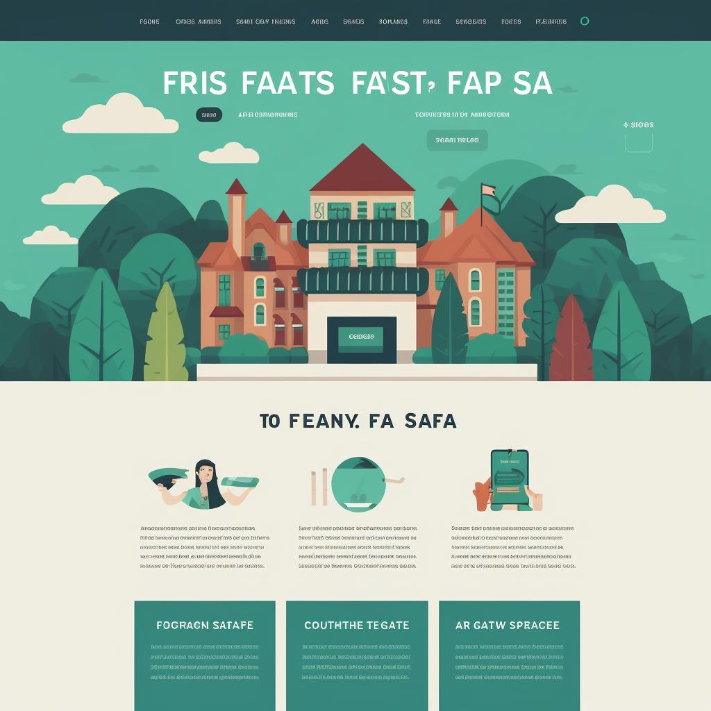 FAFSA website homepage