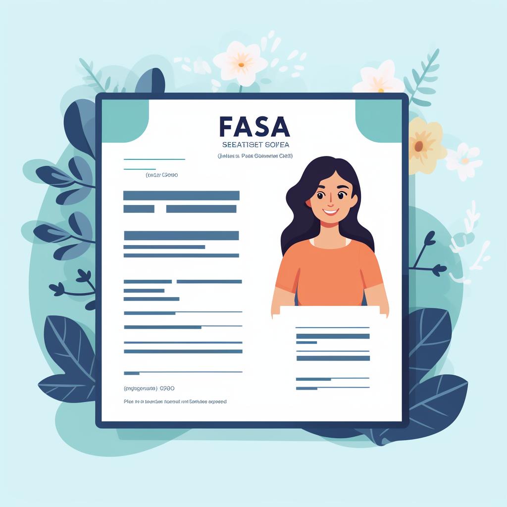 FAFSA form dependency status section