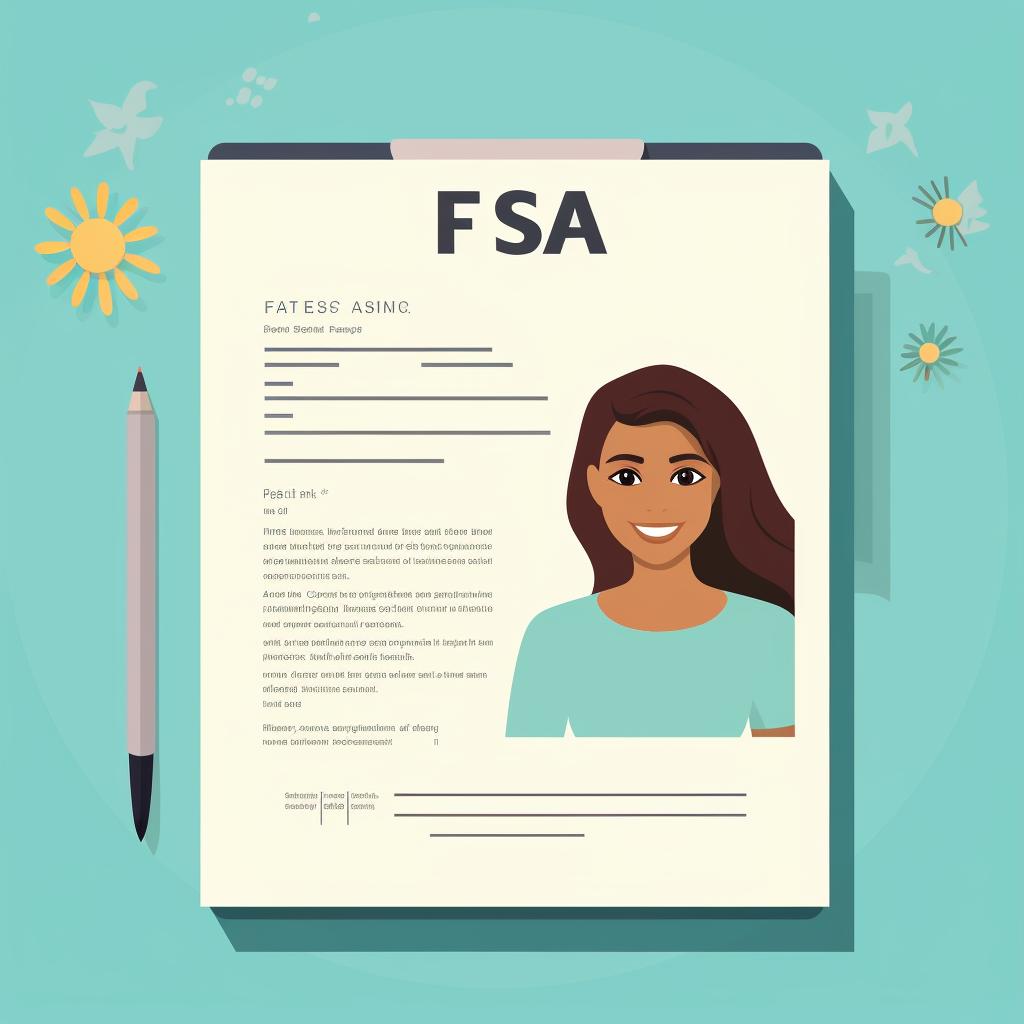 FAFSA form financial information section