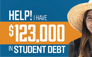 What are the implications of having a significant amount of student loan debt?
